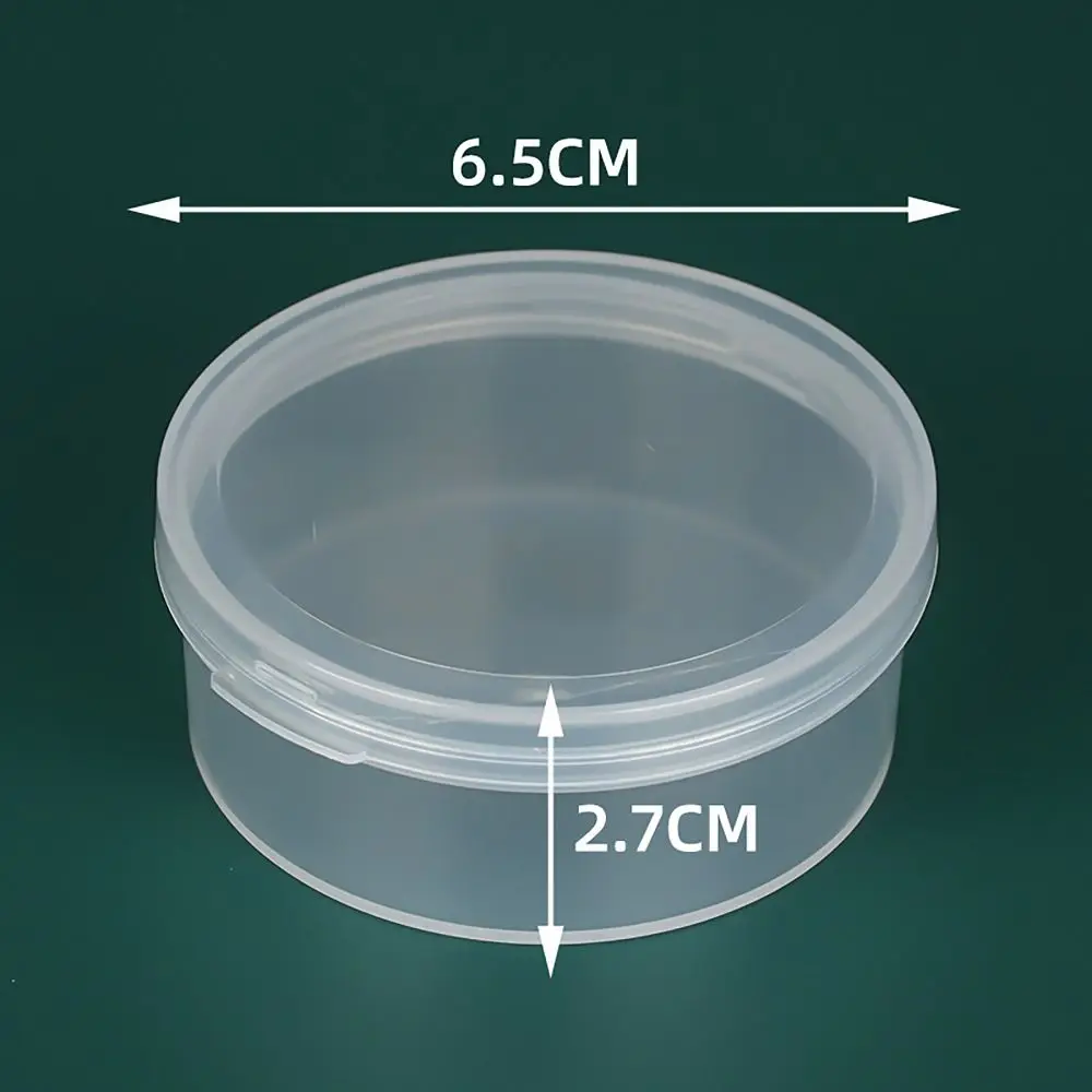 Storage box makeup organizer jewelry box makeup storage box cosmetic storage box jewelry organizer 1Pcs Transparent Powder Puff Box Makeup Egg Head Rope Storage Case Fan Square Round Shaped Dustproof Jewelry Organizer Case