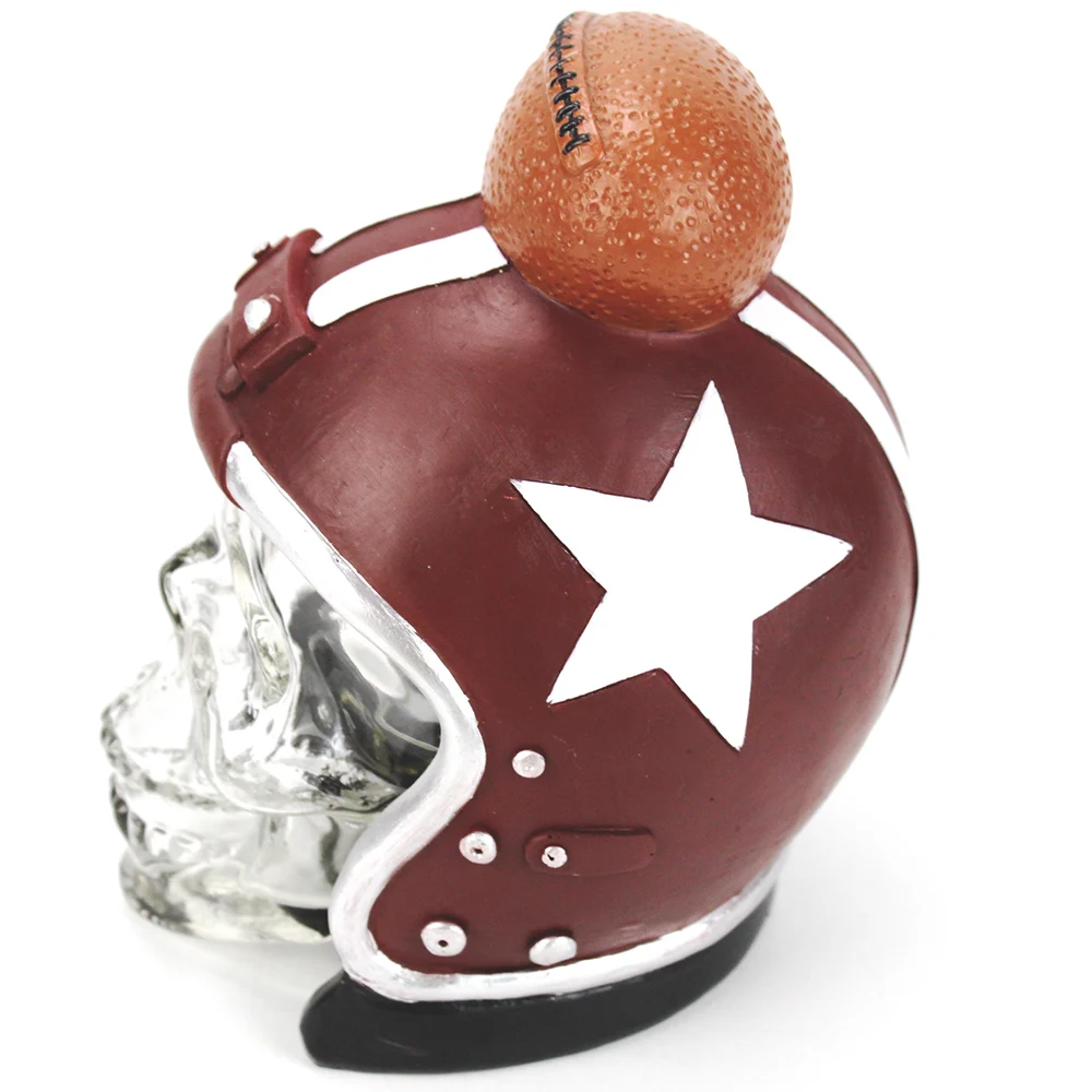 독수리 헬멧 크리스탈 헤드 바이킹 스타일 위스키 세트 500ml 크리에이티브 유리 위스키 디캔터 남성용 선물