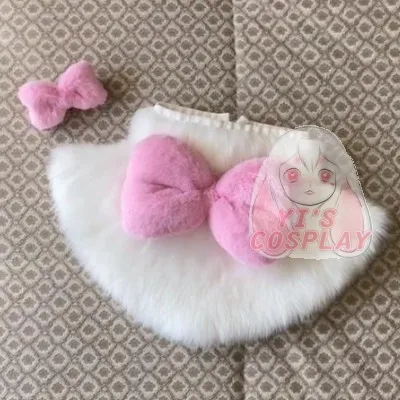 Furry Head Accessories Fur Collar Fursuit Kigurumi Head Neck Part