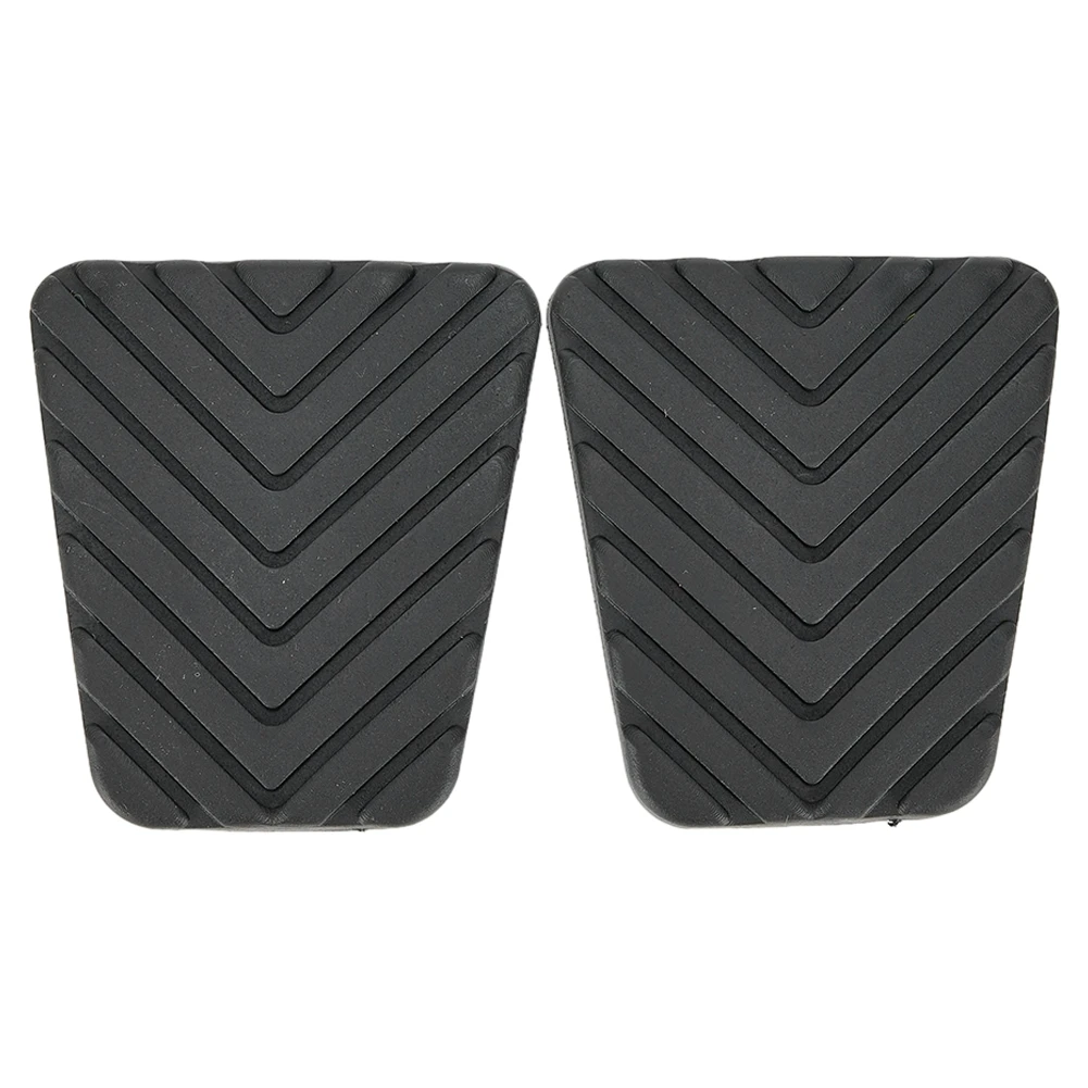 Clutch Pedal Cushion Pedal Pad Accessories Cover Mat Replacement Rubber Vehicle 2pcs 32825-36000 6.3*5.6*1.1cm