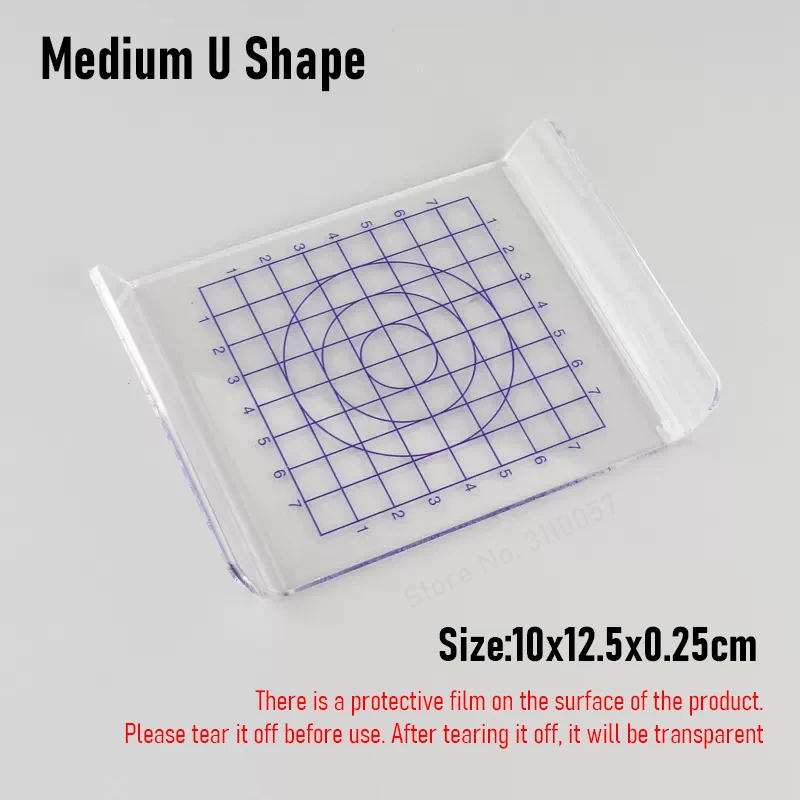 Acrylic Clay Rolling & Rubbing Tool for Handmade Pottery & Earrings