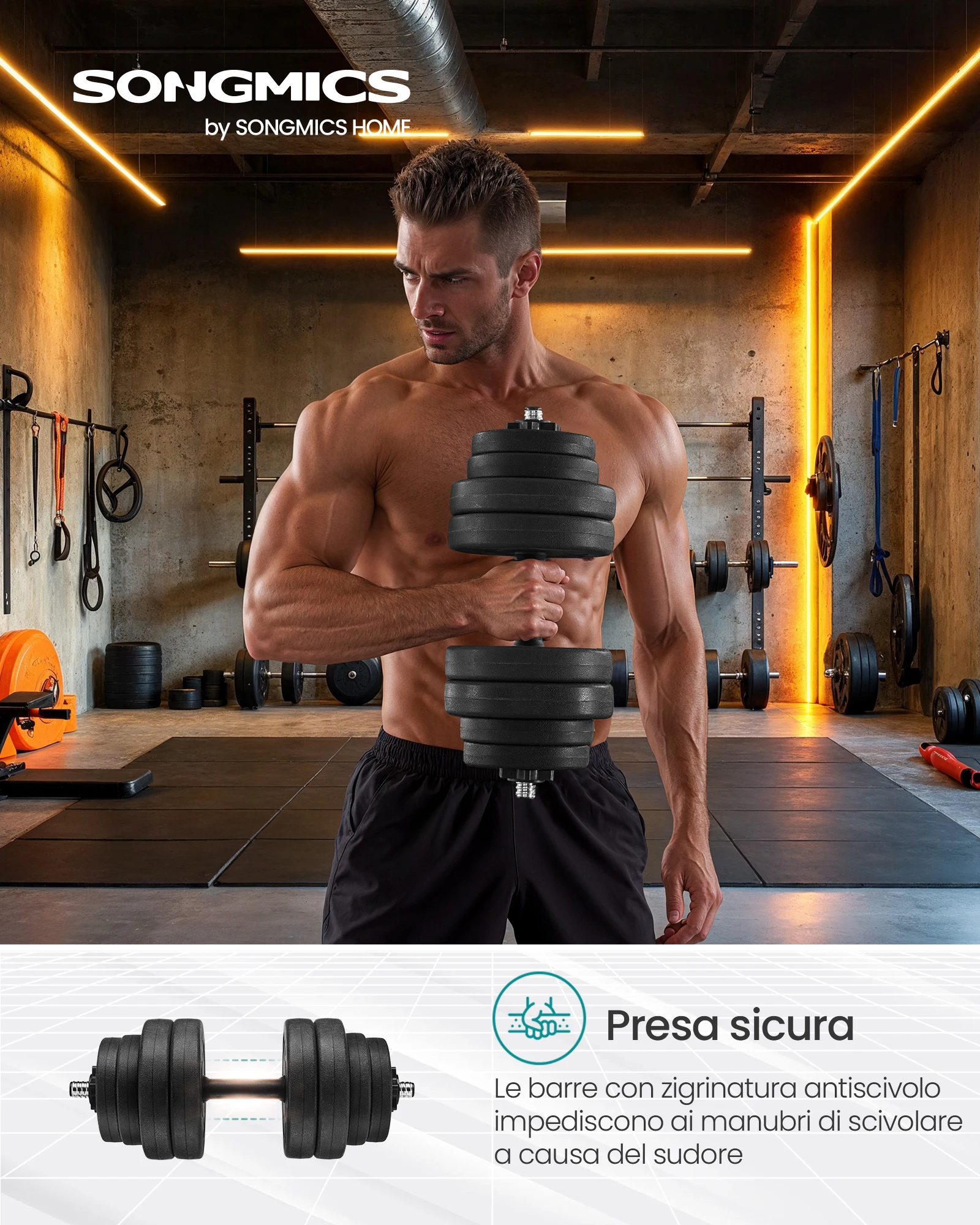SPRI Manubri In Vinile Rosa Set Da 2 – 1 Libbra Ciascuno – Leggeri Per Ginnastica Dolce