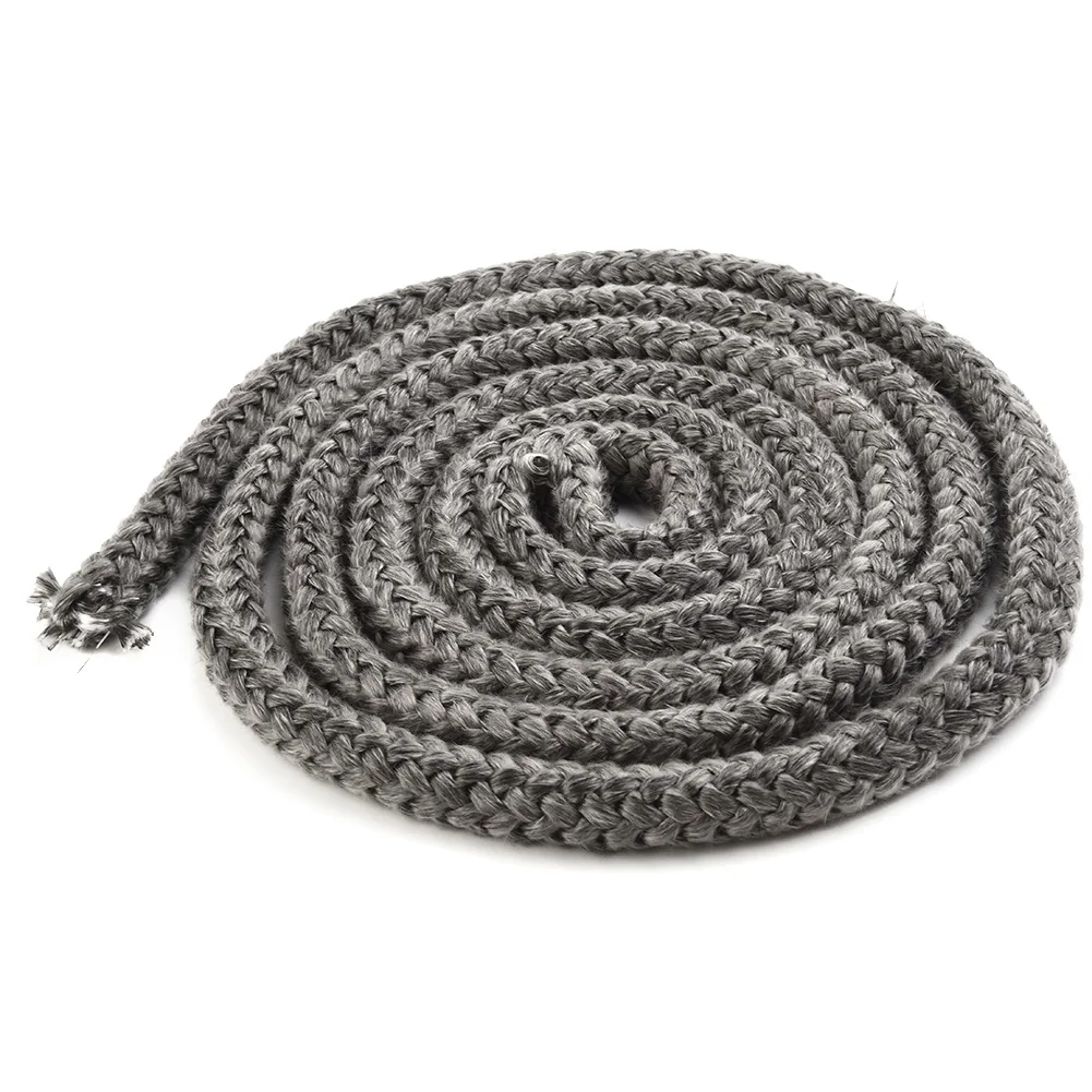 

Fiberglass Rope Seal Long Lasting Wood Stove Door Gasket 2m Length 10/12mm Diameter Resistant to Wear and Tear