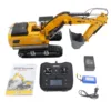2023 New Huina No-1599 1/14 Rc Alloy Crawler Excavator 2.4ghz Radio Control Car 24 Channel Engineering Car Boy Toy Birthday Gift 5