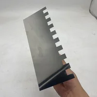 Square Notch Trowel Premium Stainless Steel Soft Grip Handle Masonry Tile Concrete Tool Notch 15x17mm Perfect Tool For Cement 2