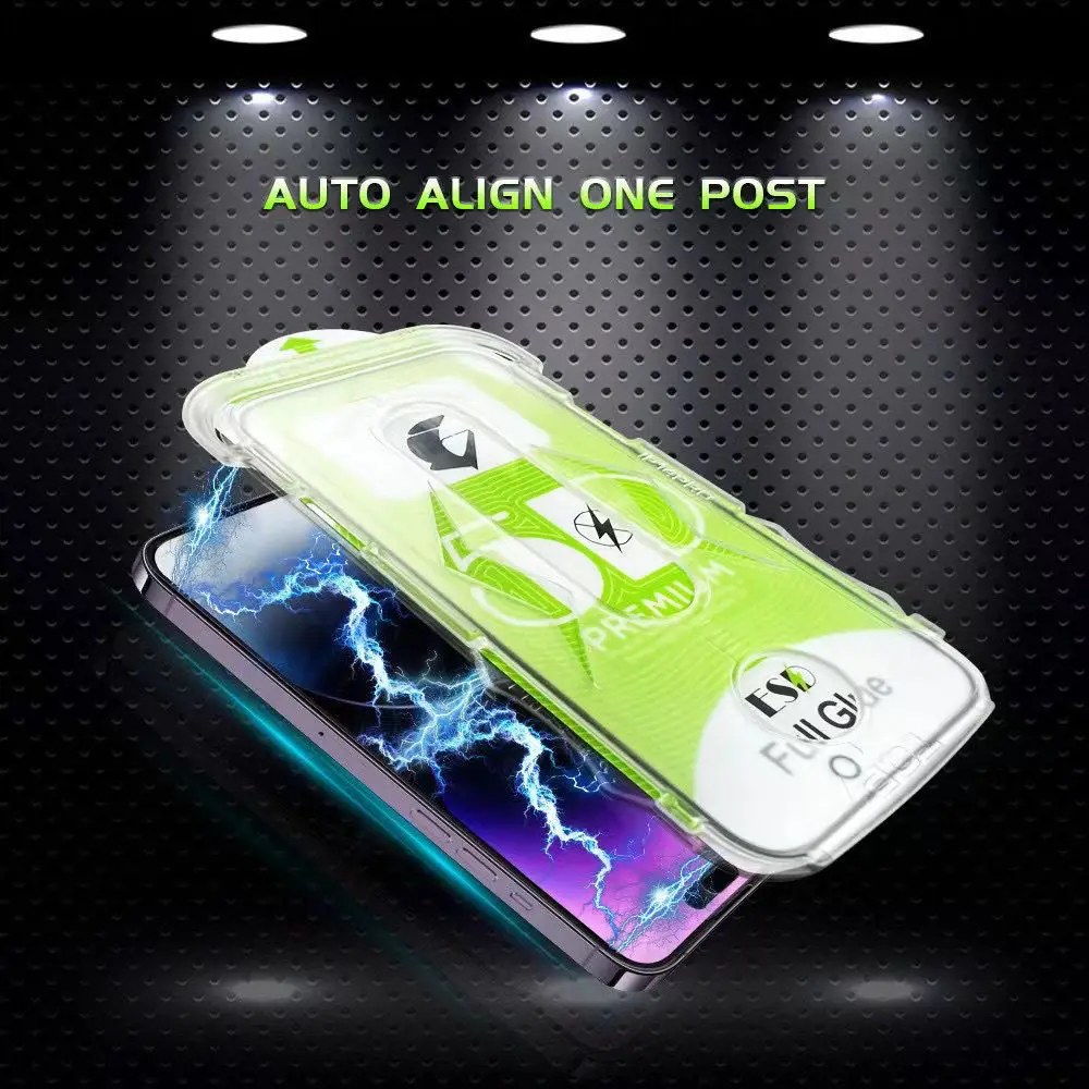 Dust Free Easy Install Tool Tempered Glass Films For IPhone 17/17 ProMax/17 Air/17 Pro 9H Hardness Screen Protector Film