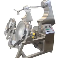 Machine industrielle de cuisson de Sauce, Pot planétaire inclinable automatique, bouilloire électrique à gaine à gaz avec mélangeur à gratter inférieur 3