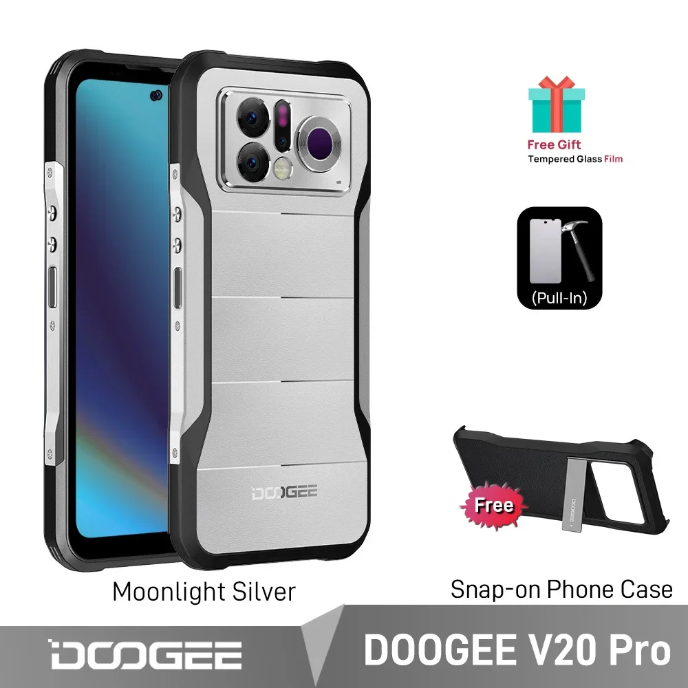ワールドプレミア DOOGEE V20 Pro 頑丈な電話 6000mAh