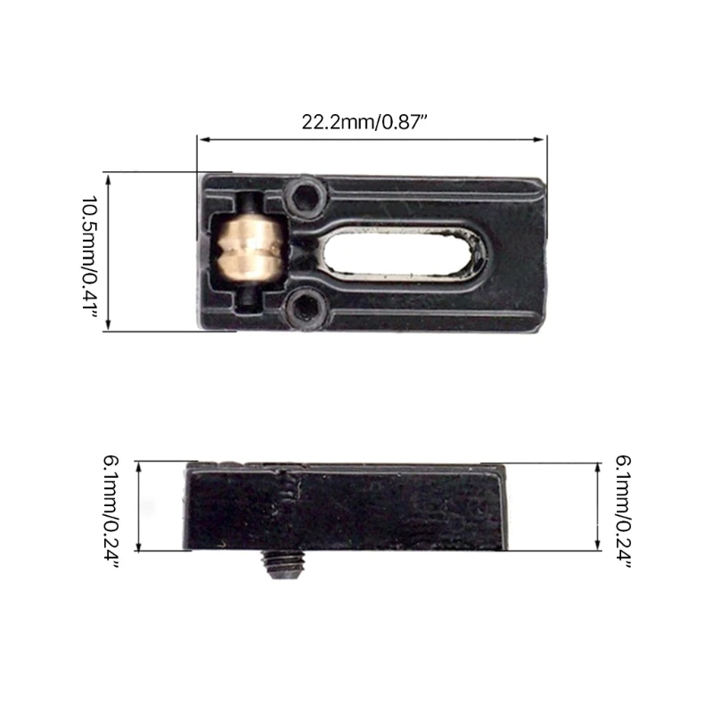 6 Pcs Electric Guitar Tremolo Bridge Saddle 6 String Guitar Bridge Roller Saddles Electric Guitar Replacement Parts Easy Install