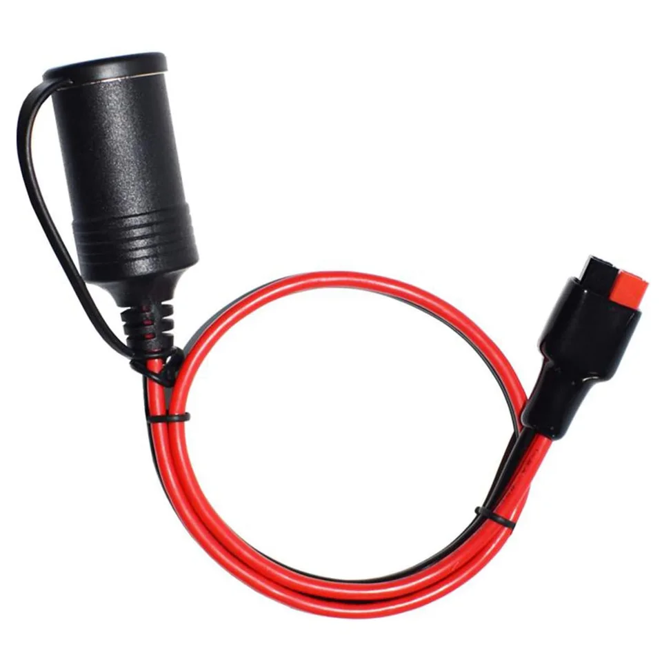 Cavo Adattatore Da Accendisigari A Connettore Anderson | 1m Con LED Indicatore - IP67 220V Per Auto E Camper