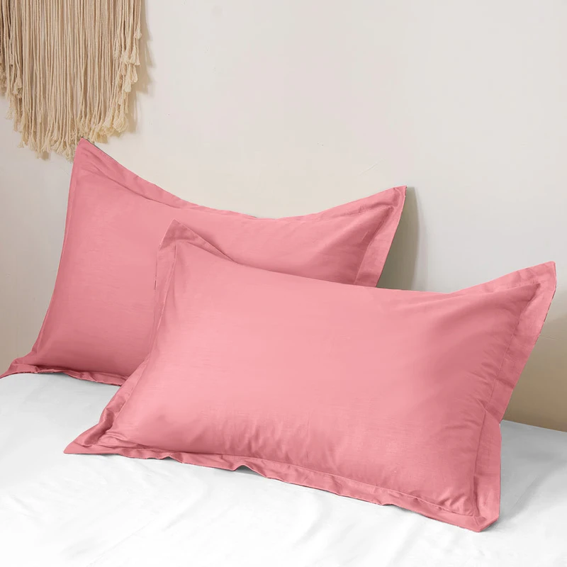 2pcs 100% brushed polyester fibre pillowcase (coreless), super soft and comfortable, anti-wrinkle, fade and stain resistant 3