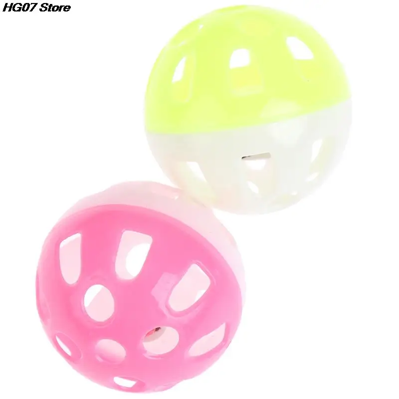 1pc Pet Parrot Toy Bird Hollow Bell Ball
