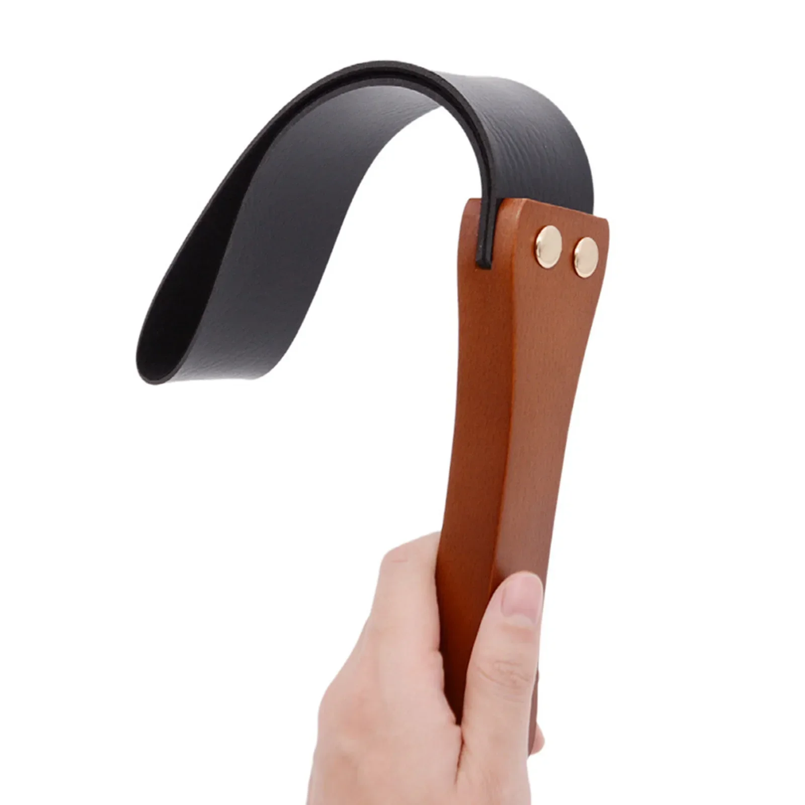 CANIPHA 18 Leather Riding Crop For Horses With Anti Slip Wooden Handle Crop Whip Equestrianism Crops For Horse Riding Crop