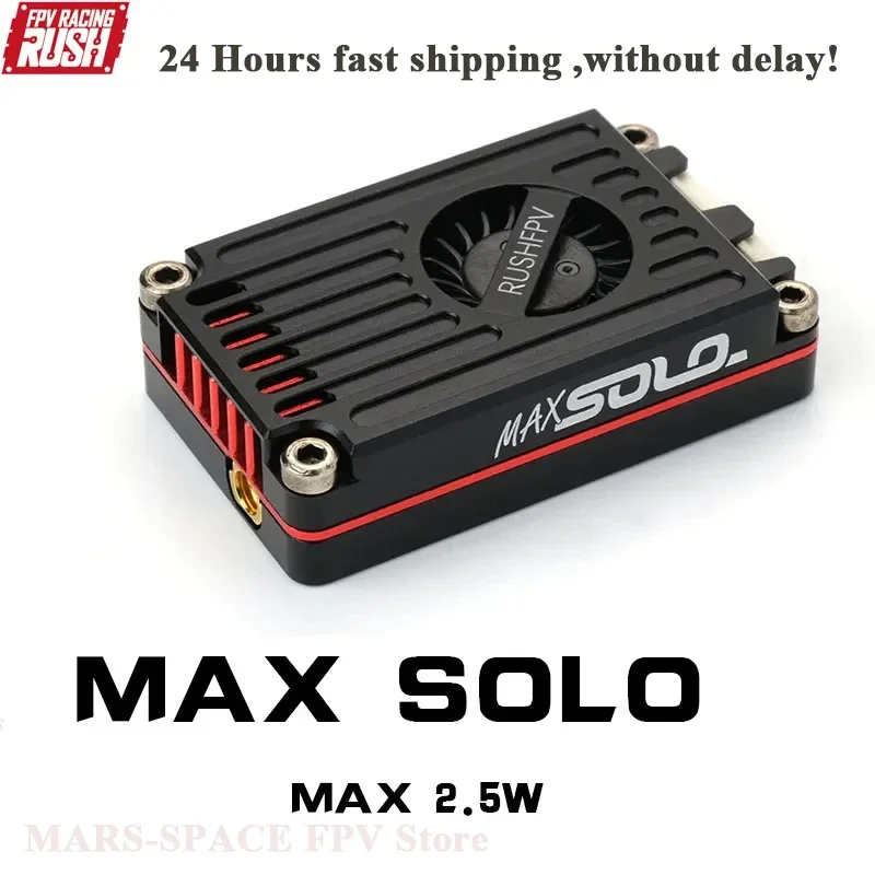 

Видеопередатчик RUSH TANK MAX SOLO, 5,8 ГГц, 2,5 Вт, 48 каналов, с корпусом ЧПУ