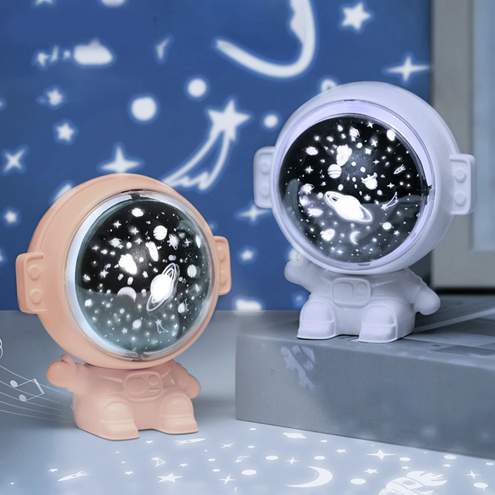 

Вращающийся светодиодный ночник-проектор Galaxy, проектор звездного неба, планетария, для детской спальни, Звездные ночные светильники, лунный светильник, Детская Подарочная лампа
