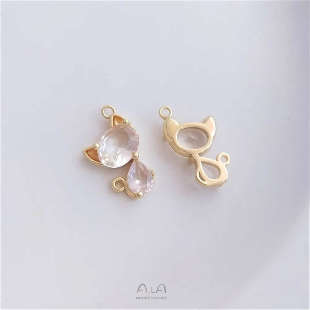 Рисунок 3 - Подвеска в виде кошки из 14-каратного