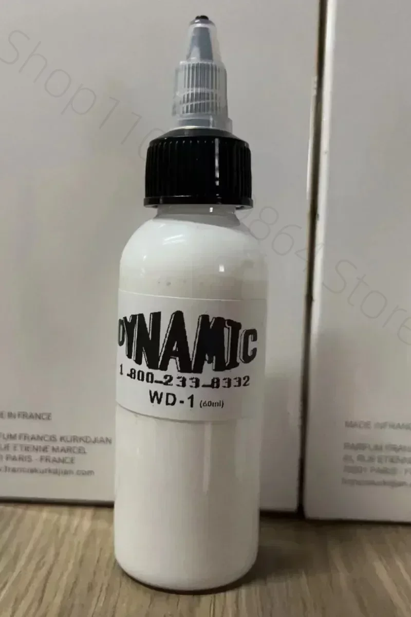 30ML 60ML 120ML  Natural Plant Professinal Tattoo Ink White Color Semi Permanent Makeup Pigment Paints Bottles Body Art Tool