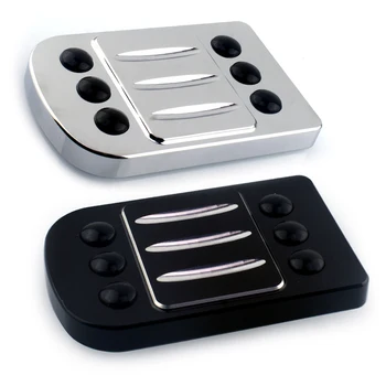 오토바이 대형 풋 페그 발받침 브레이크 페달 패드 커버, 할리 투어링 일렉트라 스트리트 글라이드 트라이크 다이나 팻 보이 소프테일 CVO 상품 이미지