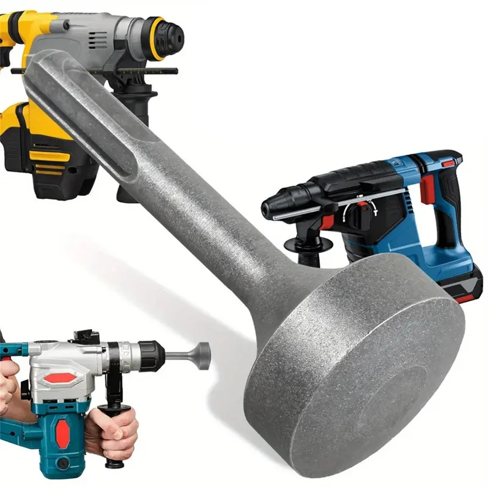 85 mm Erdungsstab-Treiber, robust – Bohrer aus geschmiedetem Stahl, Hammerbefestigung für Erdungsstäbe, Zauninstallation, Verschleißbits – Detail 1