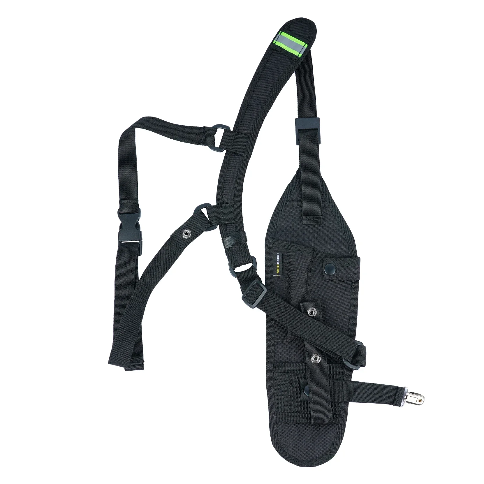 KUNN Universal Single Side Radio Shoulder Harness Holster Two Way Walkie Talkie Holder for Motorola Baofeng radio shoulder holster