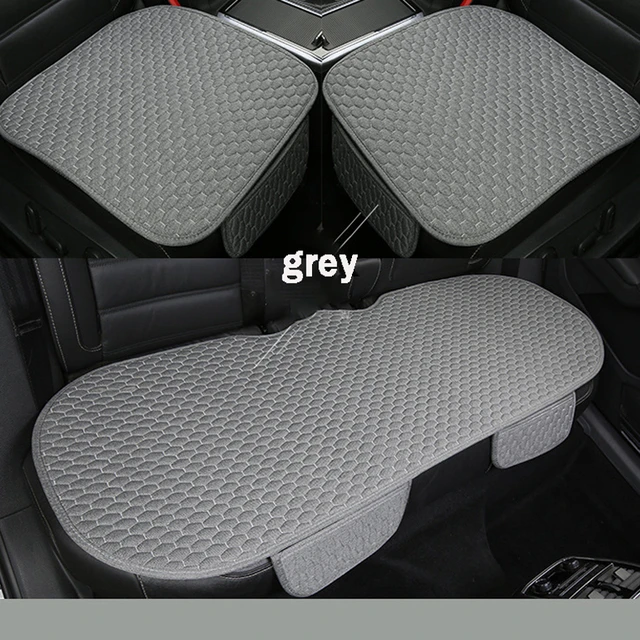 Auto sitz abdeckung vorne/hinten flachs sitz schützen kissen automobil  sitzkissen protector pad auto abdeckungen matte schützen - AliExpress