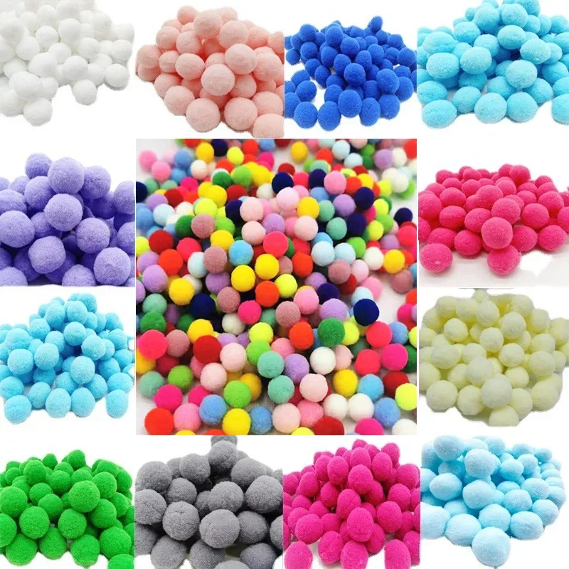 8-30MM Pom Poms Craft Supplies for DIY Decor