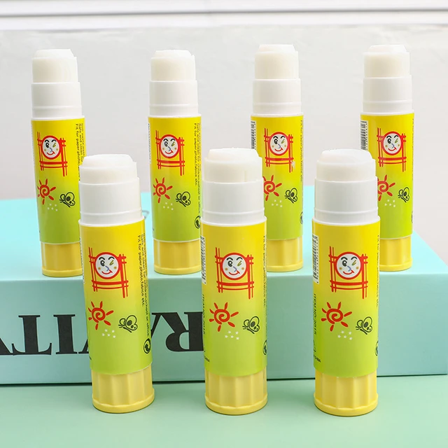 1/5PCS High Viscosity Solid Glue Stick Safety Adhesive Home Office Glue  Sticks For DIY Art Paper Card Photo Stationery - AliExpress