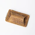Single Carved Brown