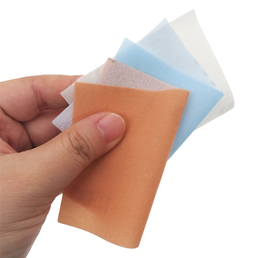 Sanding Discs Sandpaper Set Polish Sand Paper Mini Sandpaper Kit 75x100mm Superfine Polishing Sandpaper 17pcs FV Sanding Disc Kit Soft Polish 1000 to 2000 Grit for Automotive Paint Sanding