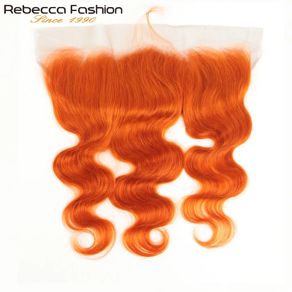 Rebecca Brazilian Straight Hair 613 Blonde Lace Frontal Closure 13x4 Ear To Ear Frontal 100% Remy Human Hair Lace