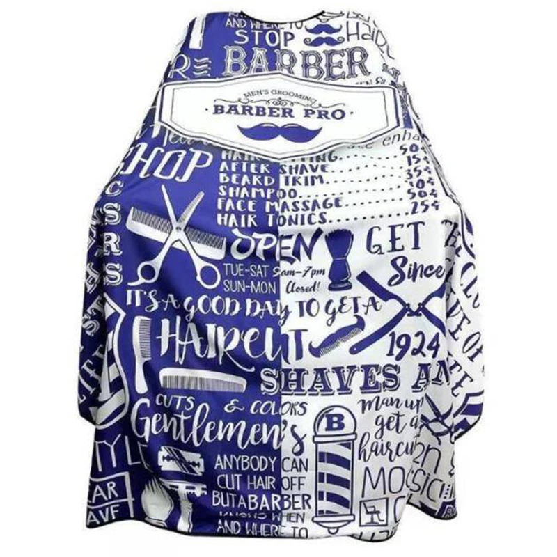 

Professional Hairdressing Cape Hair-Cut Salon Barbershop Protect Wrap Apron Waterproof Cutting Gown Hair Cloth Wholesale