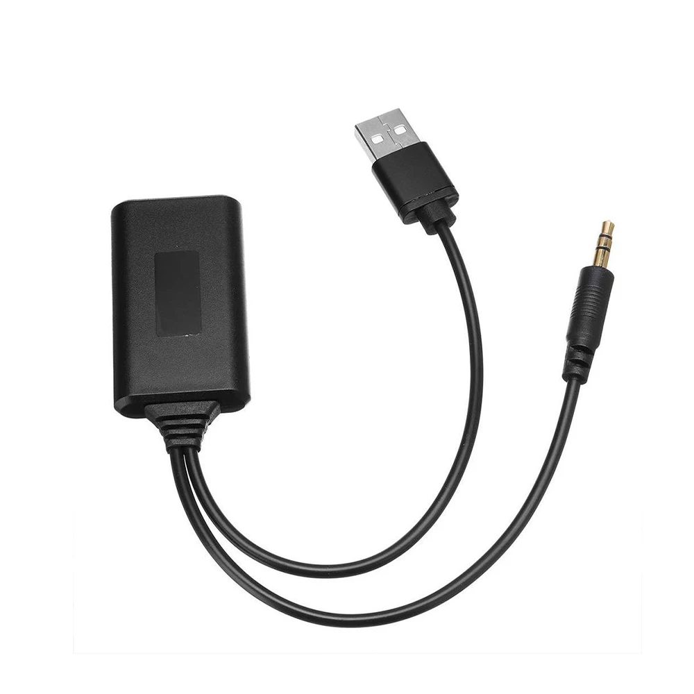 Bluetooth 5.0 Receiver Adapter Wireless Adapter USB + 3.5mm Jack Stereo Audio for Car AUX Speaker Headphone Reciever Handsfree