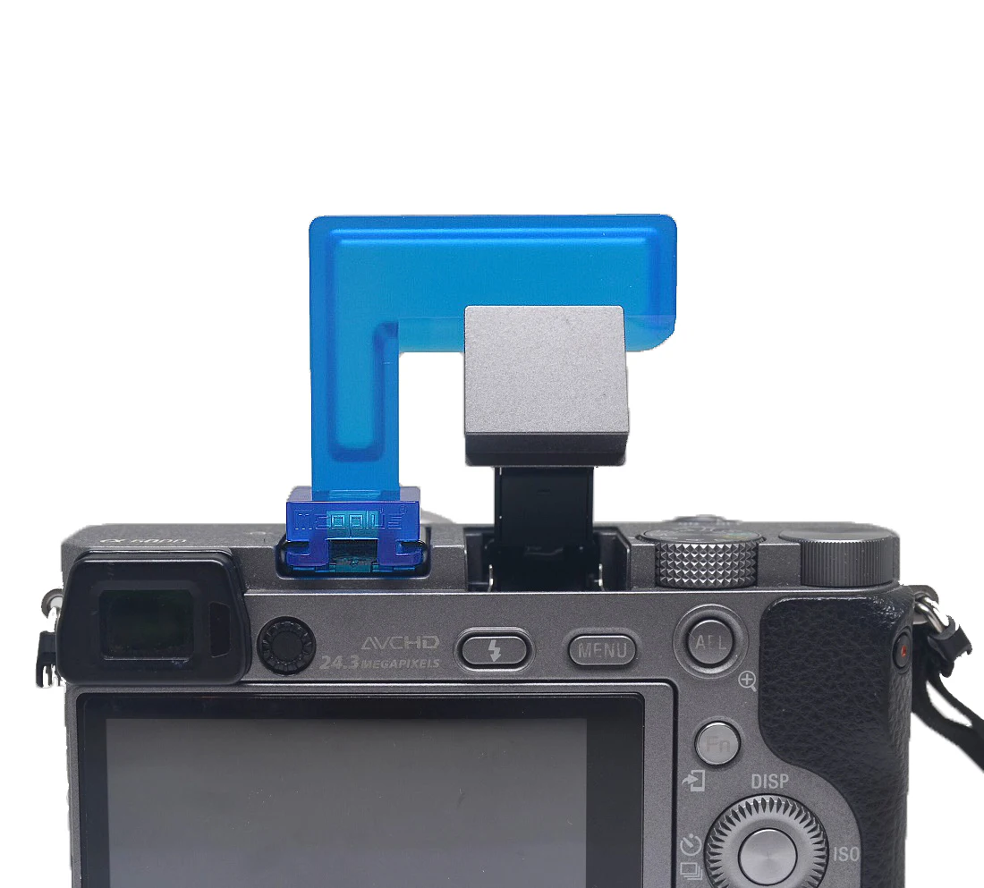 Mcoplus DF6500  알파 NEX-6 NEX-7 A6000 A6100 A6300 A6400 A6500 카메라용 4색 플래시 디퓨저