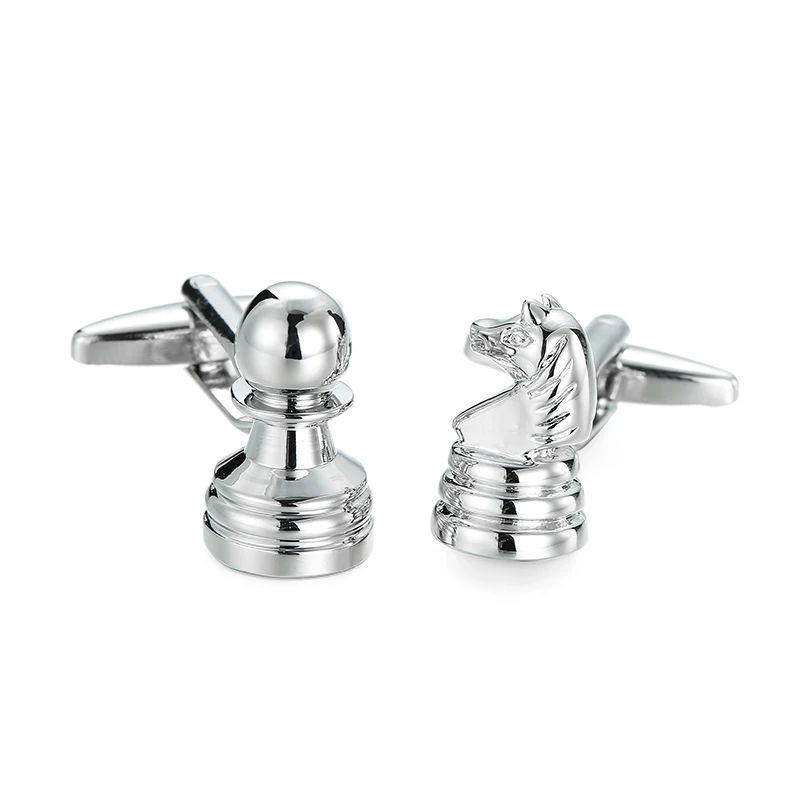 Crystal Cufflinks Copper Sports Entertainment Chess Cufflinks Men's French Shirt Cufflinks