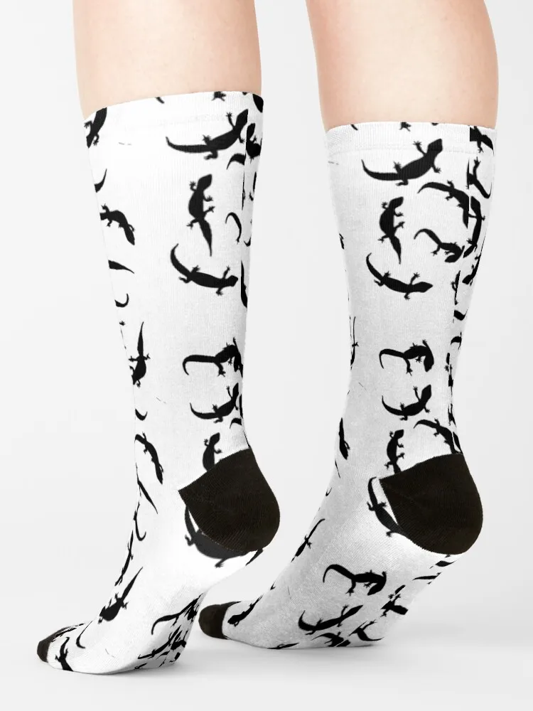 Leopard geckos Socks soccer anti-slip FASHION ankle Socks Male Women's
