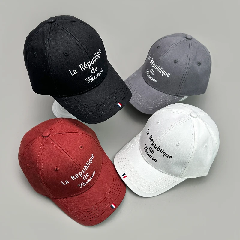 

New Ins Casual Letter Baseball Hats Street High-quality Men Women Sunshade Korean Skateboard Fashion Versatile Snapback Caps