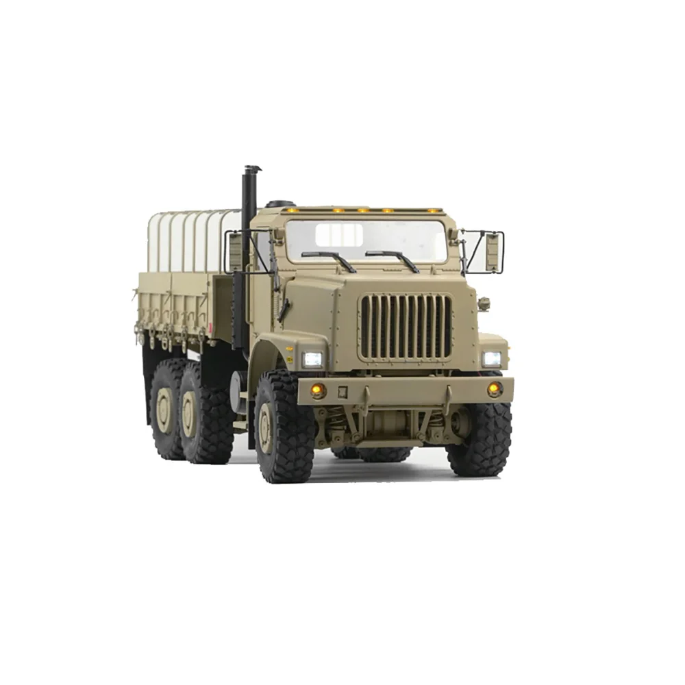 CROSSRC 1/12 RC 자동차, TC6 6X6 6WD 키트, 전기 리모컨 모델 자동차 시뮬레이션, 군용 트럭, 성인 어린이 장난감, 크롤러 자동차