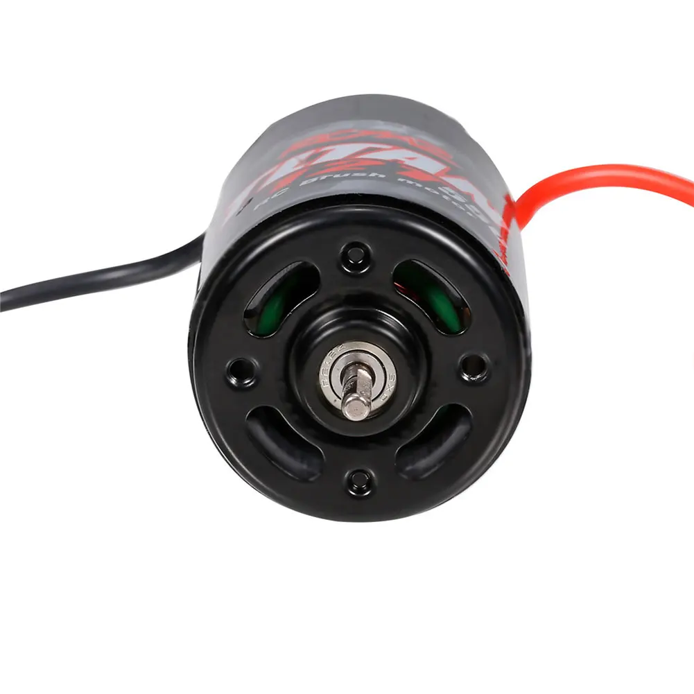RC카 550 브러시 모터 범용 RC 전자 모터, TRAXXAS TRX4 RC 원격 제어 차량용 내구성 와이어