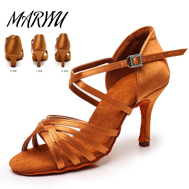 

New Women Ballroom Shoes Dance-Shoes Latin Dance Shoes Soft Ladies Girls Tango Jazz Dance Shoes Salsa Sandal Drop shipping