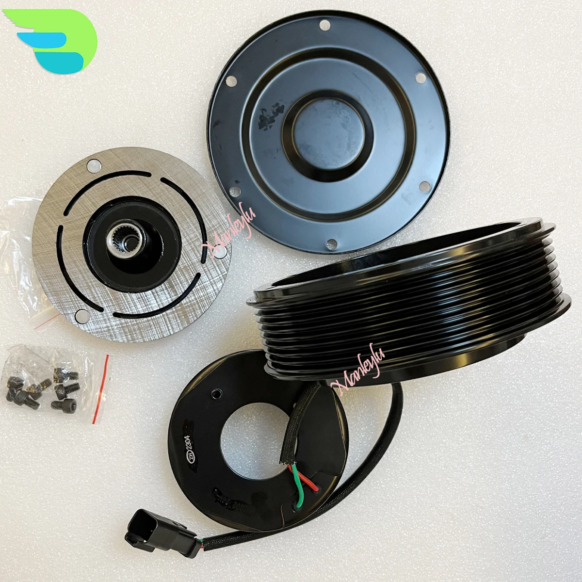 Frizione Compressore AC Per Jeep Patriot 2.0 E 2.4 - Acciaio Inox, OE 158388 - Foto 7