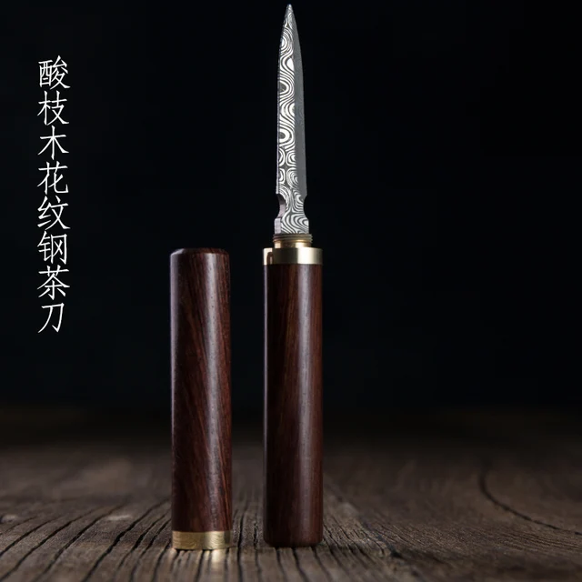 Steel tea knife