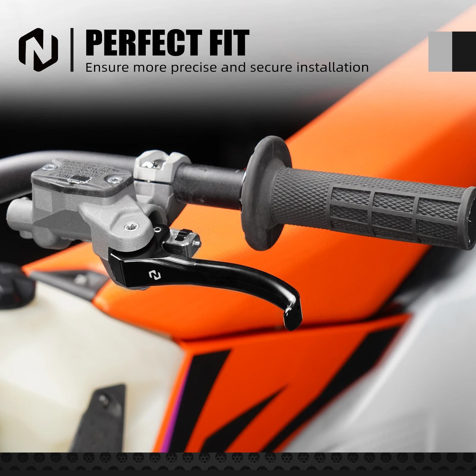 NICECNC Kurzer Kupplungs- und Bremshebel für Husqvarna TE 300 TE 250 FE 450 FE 501 2022-2024 und GasGas EC 300 EC 250 2021-2025 – Detail 8