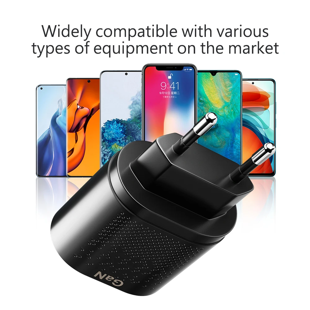 65W Gan Charger USB Type C Charger PD 33W Quick 3.0 4.0 Fast for Huawei Xiaomi Samsung Laptop OLAF phone charger phone charger adapter mini phone charger gan charger