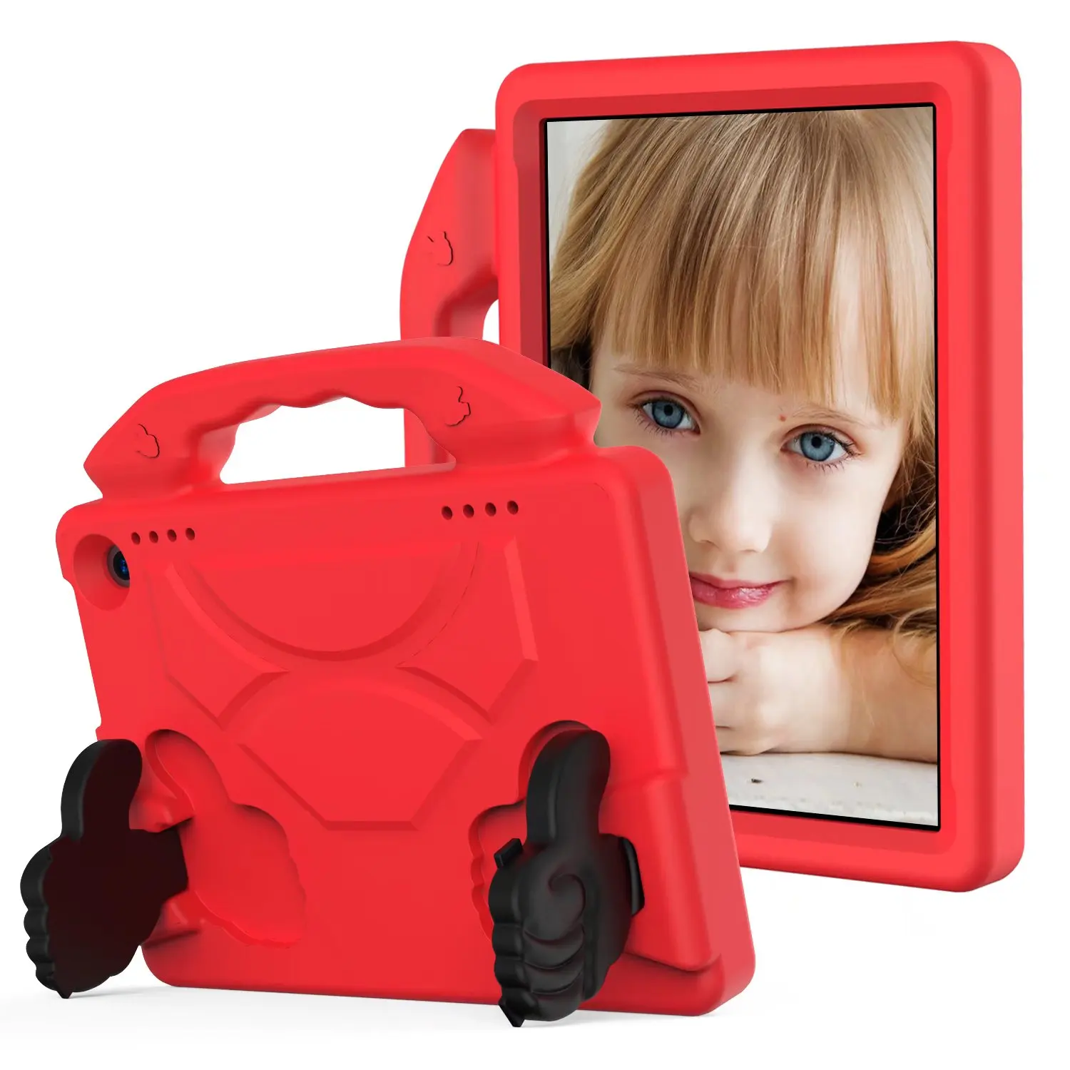 Custodia Eva Per Amazon Fire 7 2015 2017 2019 2022 Fire Hd 8 2020 2022 Copertura Sicura Per Bambini Per Hd 8 Plus 2022 Palmare Antiurto
