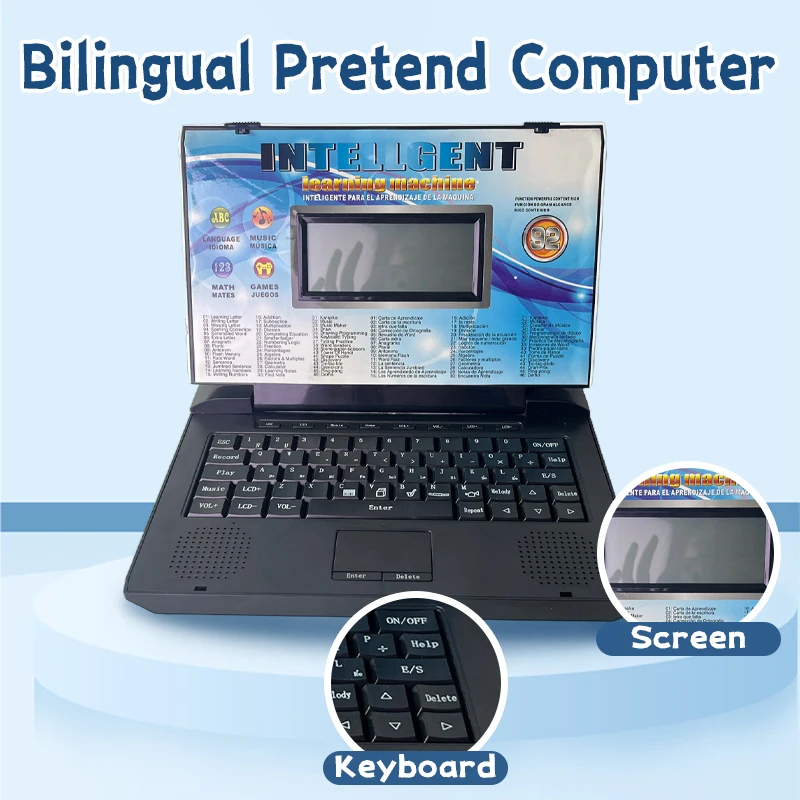 Kids' Educational Laptop Toy (Ages 3+) – 60+ Learning Games 4