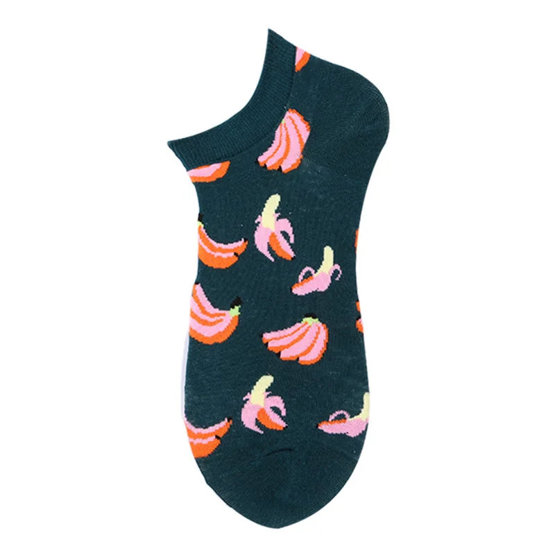 Colorful Cotton Novelty Socks - Funny Avocado and Animal Prints