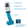 340° Cordless PE/PPR Water Pipe Machine Melter Plastic Welding Machine Melting Soldering Device Rechargeable Hot Melt Machine 3