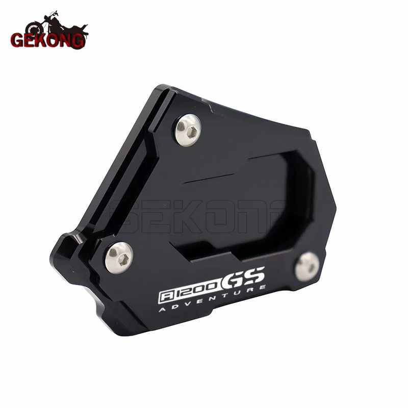 Motorcycle Kickstand Extender Motorcycle Kickstand Pad For BMW R1200GS LC Adventure R 1200 GS LC ADV Large Kickstand Sidestand Foot Enlarger Extension Plate Pad New R1250GS Rallye HP