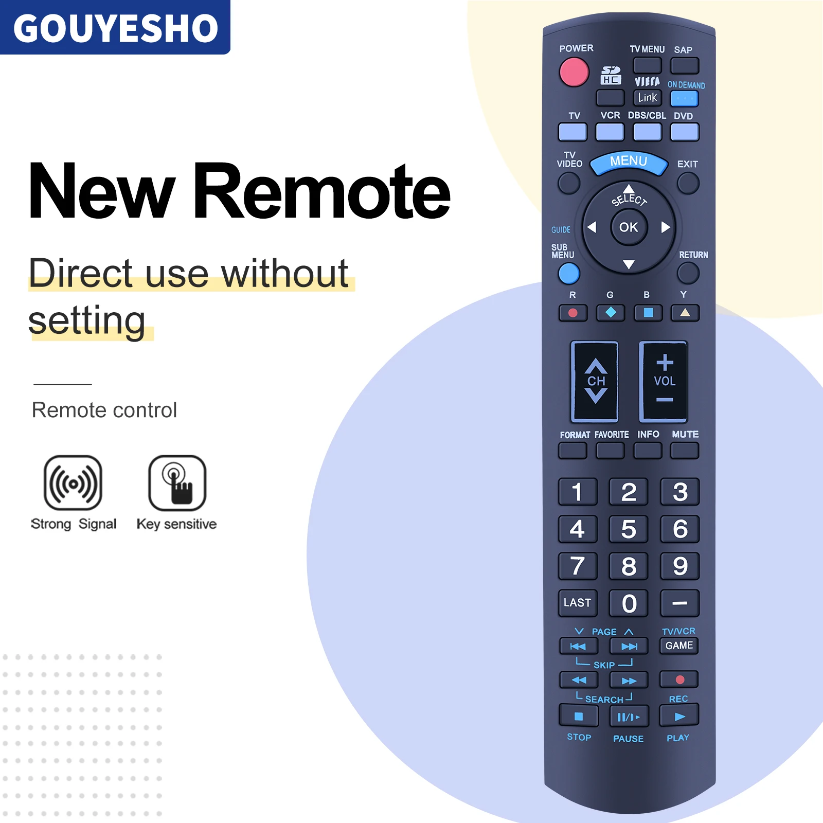 Nuovo Telecomando Muslimper Panasonic Tvs Muslimate