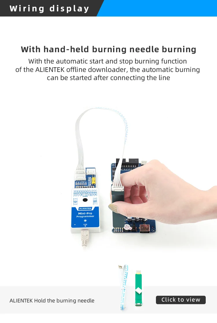 MiNI-Pro Offline Downloader V2 Programmer Downloader STM32 STM8 MM32 Universal B